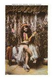 Danseuse traditionnelle, Hawaï Photographie