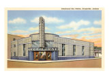 Greyhound Bus Station, Evansville, Indiana Giclee-vedos