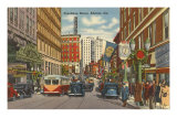 Peachtree Street, Atlanta, Georgia Poster