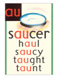AU in Saucer Prints
