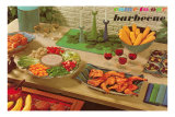Come to our Barbecue, Fifties Foods Posters