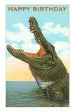Happy Birthday, Gaping Gator Prints