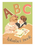 ABC Alphabet Book Cover Posters