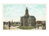 Courthouse, Terre Haute, Indiana Posters