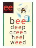 EE in Bee Impressão giclée