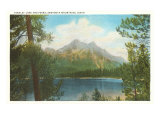 Stanley Lake, Sawtooth Mountains, Idaho Lámina Stanley Lake, Sawtooth Mountains, Idaho Lámina