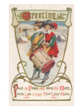 Bugle and Drum Heralds Prints