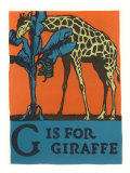 G is for Giraffe Photo