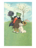 Froggy Went A'Courtin' Lámina giclée