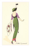 French Fashion Print