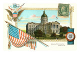 State Capitol, Atlanta, Georgia Art Print