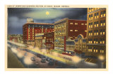 Moon over Macon, Georgia Posters