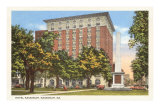 Hotel Savannah, Savannah, Georgia Print