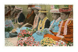 Lei Vendors, Hawaii Posters