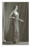 Twenties Mannequin in Long Dress Posters