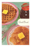 Waffles and Pancakes Poster