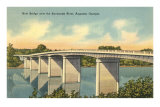 New Bridge over Savannah River, Augusta, Georgia Posters