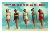 Happy Birthday from all the Girls, Bathing Beauties Posters