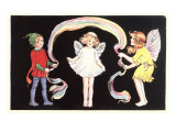 Angels Skipping Rope Pósters
