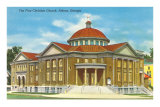First Christian Church, Athens, Georgia Posters