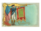 4th of July, Soldier with Bugle Prints