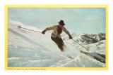 Skiing in Sun Valley, Idaho Posters