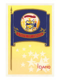Flag of Idaho Lámina giclée