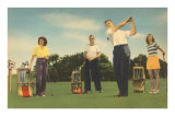 Coed Golfing Posters