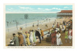 Boardwalk, Savannah Beach, Georgia Prints