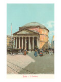 The Pantheon, Rome, Italy Posters