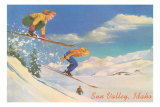 Women Skiers, Sun Valley Posters