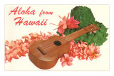 Aloha from Hawaii, Ukulele Poster