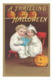 Children Reading Ghost Story Posters