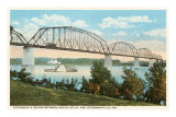 Bridge, Jeffersonville, Indiana Print