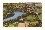 Aerial View of Notre Dame, Indiana Posters