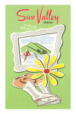 Sun Valley Travel Poster Poster