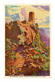 Watch Tower, Grand Canyon Poster