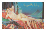 Blonde Egyptian Vamp Posters