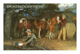 Brokeback Birthday Print
