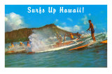 Surf's Up Hawaii, Diamond Head Posters