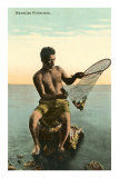 Hawaiian Fisherman Posters