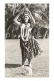 Girl Doing Hula, Hawaii Affiches