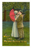Just Like Ma and Pa, Couple Kissing Posters
