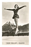 Sun Valley, Idaho, Skater in Air Prints