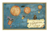 Jack O'Lantern Balloons Posters