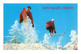 Sun Valley, Idaho, Skiing Moguls Photo