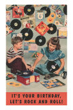 Happy Birthday, Let's Rock and Roll Photo