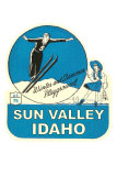 Sun Valley, Idaho, Winter and Summer Playground Posters