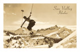 Airborne Skier, Sun Valley, Idaho Photo