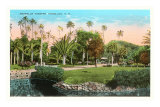 Moanalua Gardens, Honolulu, Hawaii Print